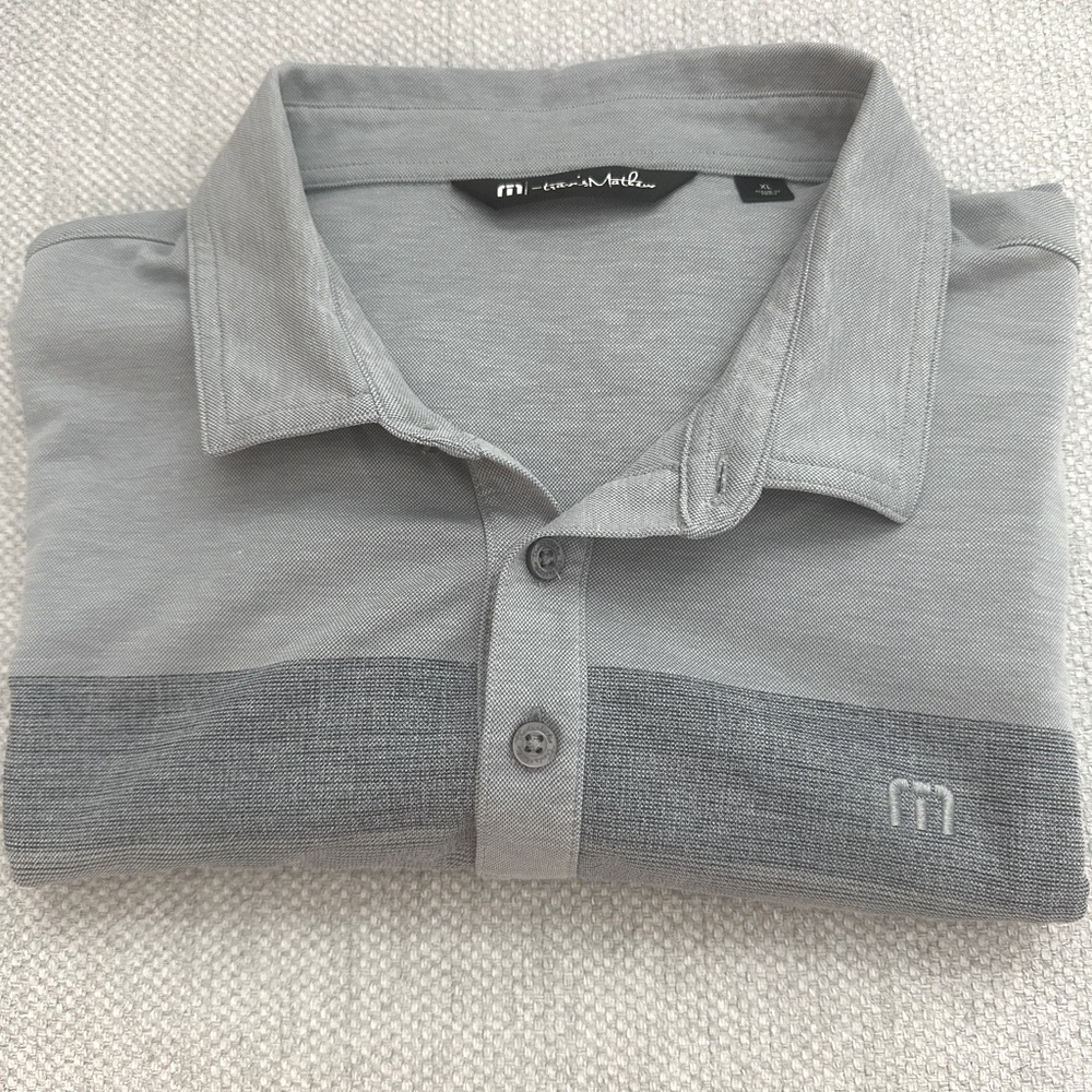 XL Men’s Travis Matthew grey polo